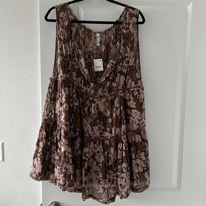 Free people floral romper
